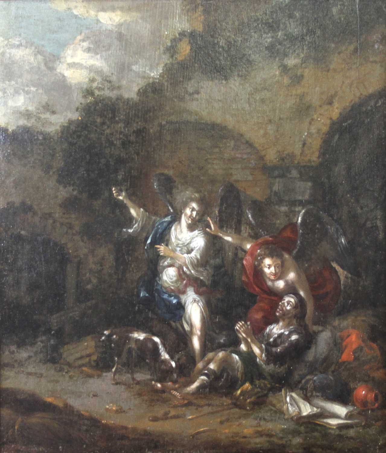 Fresh to market 17th century biblical oil coming to auction 