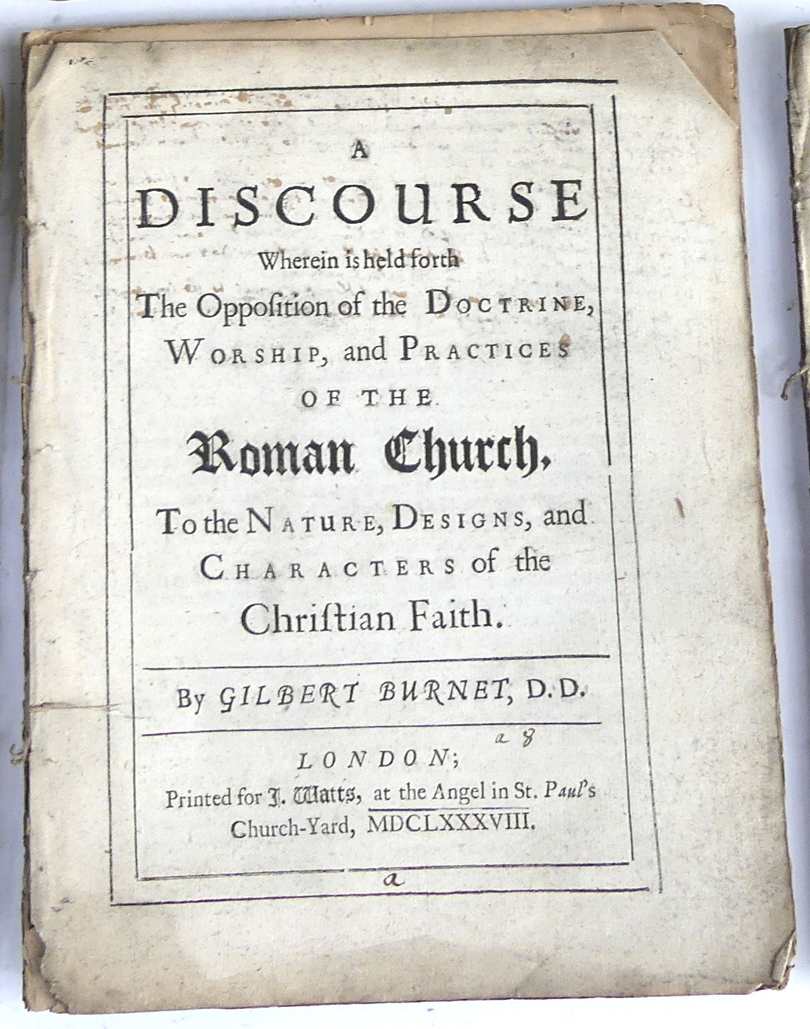 Gilbert Burnet sermon