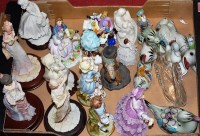 Lot 196 - A modern continental porcelain figure group of...