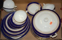 Lot 199 - A Royal Doulton part tea and dinner service in...