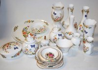 Lot 76 - A collection of Aynsley tablewares, mainly in...