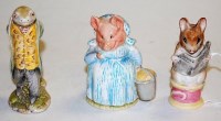 Lot 234 - Three Beswick Beatrix Potter figures; Aunt...