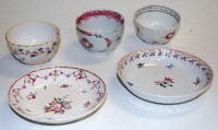 Lot 238 - An 18th century Crown Derby tea bowl and...