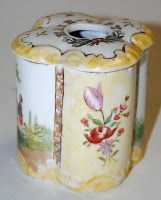 Lot 247 - A Vienna porcelain pedestal vase, decorated...