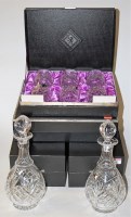 Lot 41 - A collection of boxed Edinburgh Crystal...