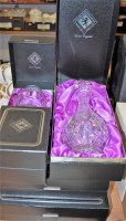Lot 175 - A collection of boxed Edinburgh crystal hand...