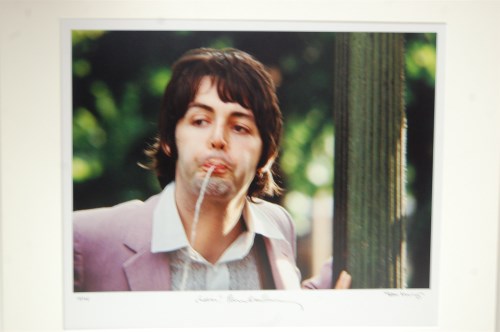 Lot 520 - A chromogenic print of Paul McCartney 'Mad Day'...
