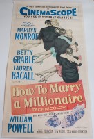 Lot 542 - How to Marry a Millionaire, original three...