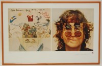 Lot 551 - John Lennon, Walls and Bridges lithograph...