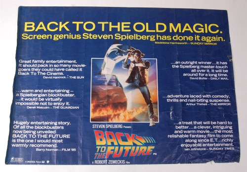 Lot 559 - A 1985 Back to the Future UK release film...