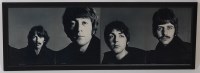 Lot 566 - A framed double-sided Beatles poster, from the...