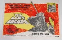 Lot 576 - 'The Last Escape' 1970 Quad film poster, 101 x...