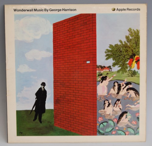 Lot 588 - George Harrison, Wonderwall LP vinyl record,...