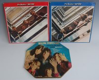 Lot 604 - The Beatles 1962-66 Red album LP vinyl record,...