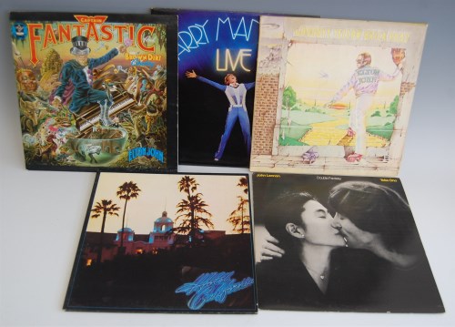 Lot 607 - A quantity of 1960s and later LP vinyl records,...