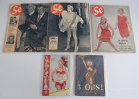 Lot 546 - Marilyn Monroe interest - five 1950s Swedish...