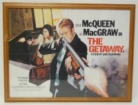 Lot 579 - The Getaway, 1979 British Quad film poster,...