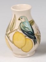 Lot 48 - A small contemporary Moorcroft Pottery vase,...
