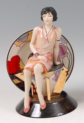 Lot 11 - Kevin Francis Ceramics - Young Clarice Cliff...