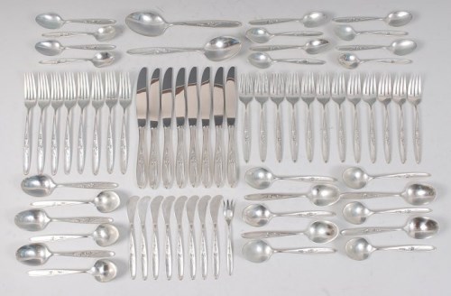 Lot 122 - A mid-20th century American sterling silver...