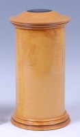 Lot 131 - A contemporary polished satin birch humidor,...