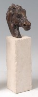 Lot 180 - Edward Waites (b.1988) - A bronze bust of a...