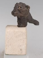 Lot 181 - Edward Waites (b.1988) - A bronze bust of a...