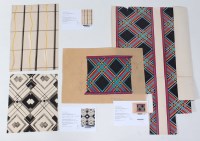 Lot 225 - Raoul Dufy (1877-1953) - Three textile designs,...