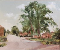 Lot 238 - Victor Askew (1909-1974) - Bayford Village,...