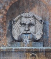Lot 278 - Glyn Morgan (1926-2015) - Mask Fountain on the...