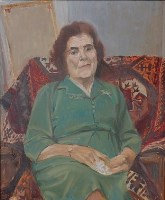 Lot 284 - Harold Yates (1916-2000) - Portrait of an old...