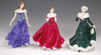 Lot 4 - Three Royal Worcester figurines, to include;...