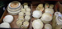 Lot 57 - A modern Poole pottery part tea and dinner...