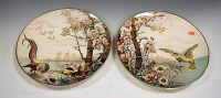 Lot 102 - A pair of Villeroy & Boch chargers, each...