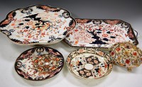 Lot 113 - A 19th century Crown Derby lazy-Susan in the...