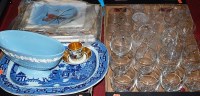 Lot 148 - Two boxes of miscellaneous items, to include;...