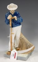 Lot 191 - A Royal Copenhagen porcelain figure in the...