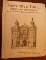 Lot 1071 - HENGRAVE HALL, Bury St Edmunds, illustrated...