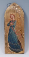 Lot 1359 - An early 20th century pre-Raphaelite painted...