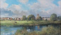 Lot 1423 - Clive Madgwick (1934-2005) - The Watermeadows...