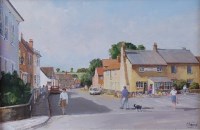 Lot 1425 - Clive Madgwick (1934-2005) - The Market Square,...