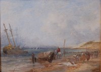 Lot 1430 - Attributed to James Webb (1825-1895) - Coastal...