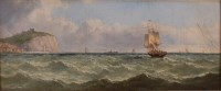 Lot 1474 - John James Wilson (1818-1875) - Boats off...