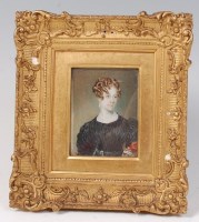 Lot 1366 - Circa 1830 English school - Half-length...