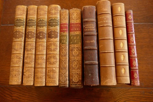 Lot 1003 - BOX; EVELYN's Diary, 4 vols, 1857; PRIOR's...