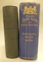 Lot 1042 - Royal Blue Book and Court Guide 1907, and...