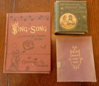 Lot 1053 - ROSSETTI, Christina, Sing-Song, Routledge,...