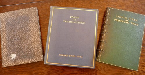 Lot 1063 - FINCH, Heneage Wynne, Poems and Translations,...
