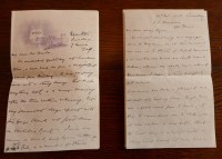 Lot 1089 - ELLIOT, Hon Arthur, 13 long letters to Lady...