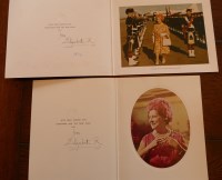 Lot 1101 - HM Queen Elizabeth The Queen Mother, signed...